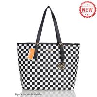 michael kors jet set checkerboard saffiano reizen medium zwart bakken Sports Goedkoop l1ses108